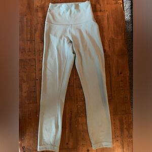 Lululemon tights mint green